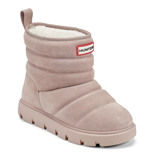 Big Kids Cuddle Lug Sole Insulated Waterproof Snow Booties