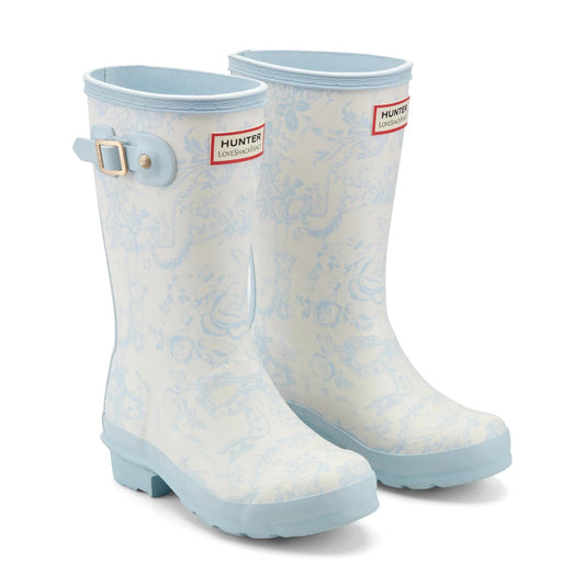 Hunter X LoveShackFancy Big Kids' Original Short Rain Boots