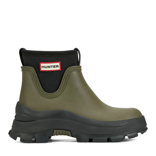Women's Eloise Lug Sole Waterproof Neoprene Rain Booties
